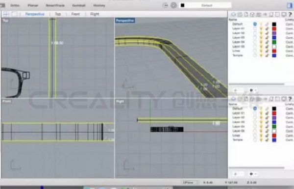 3D打印機(jī)專屬定制眼鏡框 3D打印機(jī)專屬定制眼鏡框